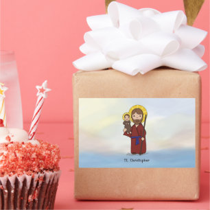 St. Christopher Feast Day Saint  Sticker