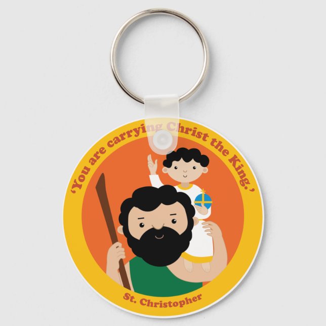 St. Christopher Keychain (Front)