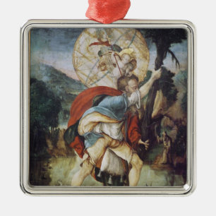 St. Christopher Metal Ornament