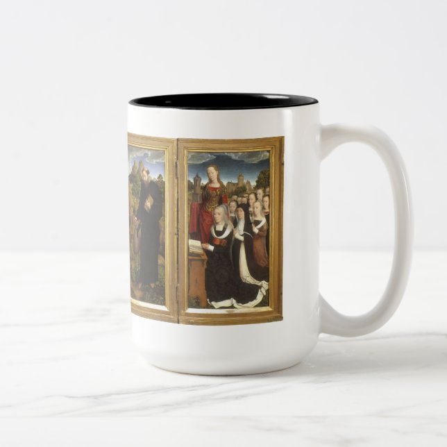 St. Christopher (The Moreel Triptych) Two-Tone Coffee Mug (Right)