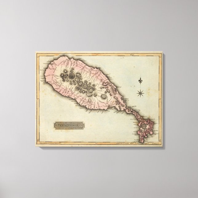 St Christophers 2 Canvas Print (Front)