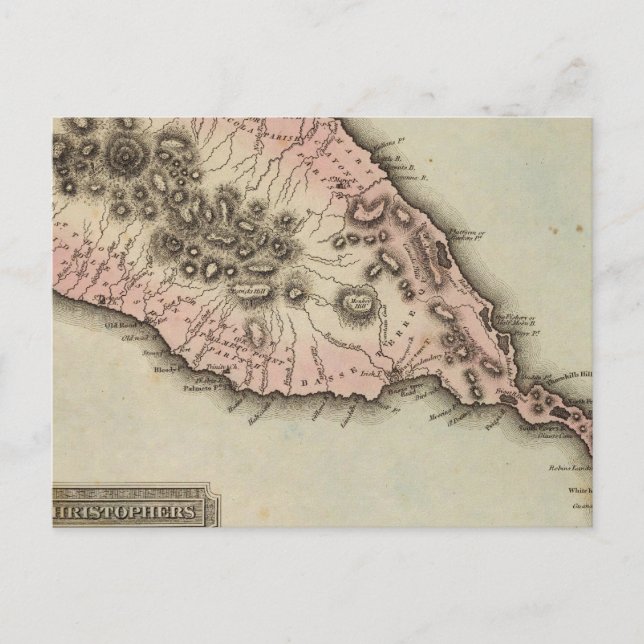 St Christophers Postcard (Front)