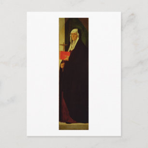 St. Clare, c.1485-90 (tempera on panel) Postcard
