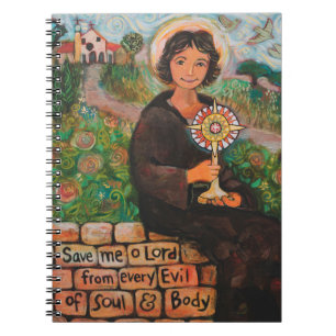 St Clare de carnet d'Assisi