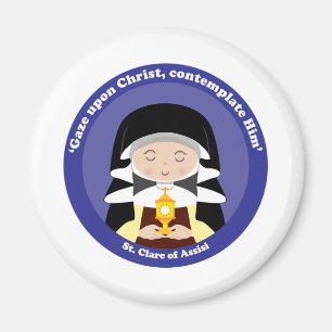 St. Clare of Assisi Magnet