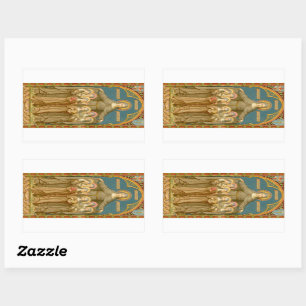 St. Clare of Assisi & Nuns (SAU 027) Sticker