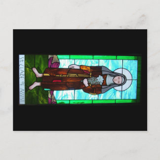 St. Clare of Assisi postcard