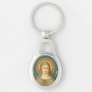 St. Clare of Assisi (SAU 027) (All Shapes) Keychain