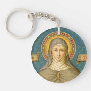 St. Clare of Assisi (SAU 027) (All styles) Keychain