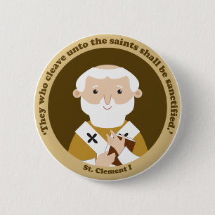 St. Clement I 2 Inch Round Button