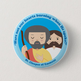St. Cleopas of Emmaus 2 Inch Round Button