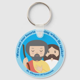 St. Cleopas of Emmaus Keychain