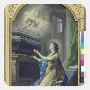 St. Clotilda Square Sticker