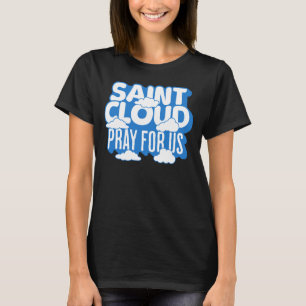 St Cloud Clodoald French Catholic Saints T-Shirt