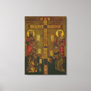 St. Constantine and St. Helena Canvas Print