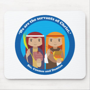 St. Cosmas and Damian Mouse Pad