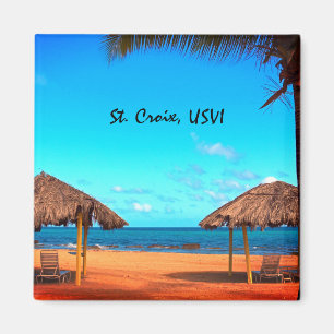 St. Croix Beach Scene Magnet