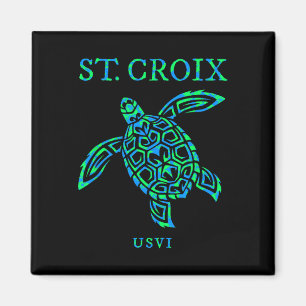 St Croix Sea Turtle Boys Girls Toddler Magnet