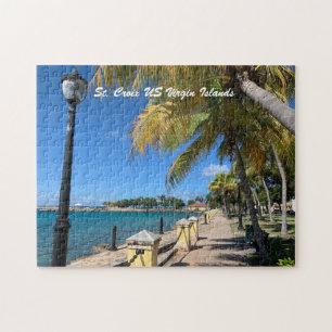 St. Croix US Virgin Islands Frederiksted Tropical Jigsaw Puzzle