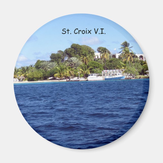 St. Croix, V.I. Magnet (Front)