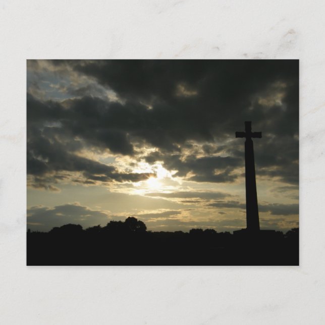 St. Cuthbert's Cross Postcard (Front)