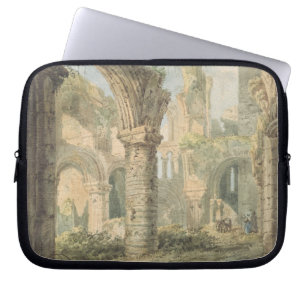 St. Cuthbert's Holy Island, 1797 (w/c over pencil Laptop Sleeve