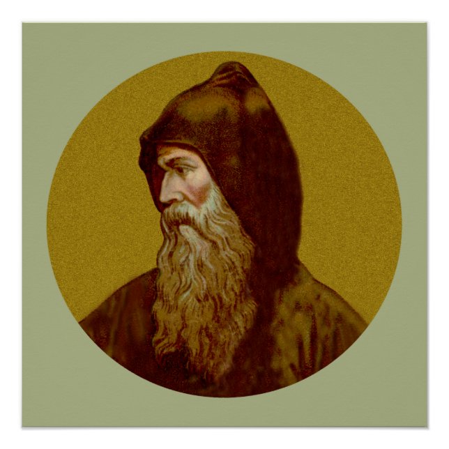 St. Cyril le moine (M 002) 20"x20" Poster 1 (Devant)