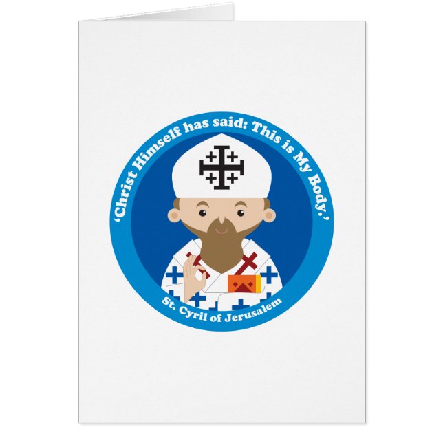 St. Cyril of Jerusalem (Front)