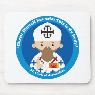 St. Cyril of Jerusalem Mouse Pad
