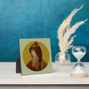 St. Cyril the Monk (M 002) 5.25"x5.25" Square Plaque