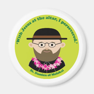 St. Damien of Molokai Magnet