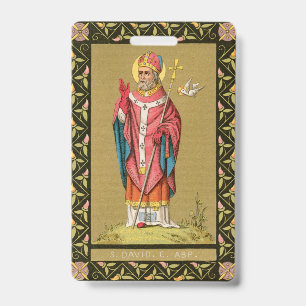 St. David of Wales (P 001) Badge