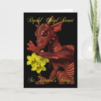 St Davids Day red Dragon Dydd Gwyl Dewi