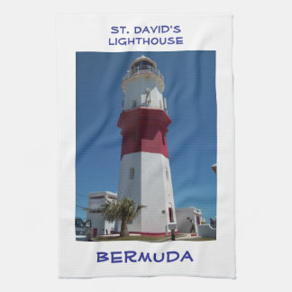St. David's Lighthouse, Bermuda Kitchen Towel