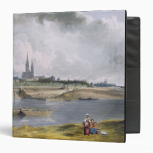 St. Denis, from 'Views on the Seine', engraved by Binder