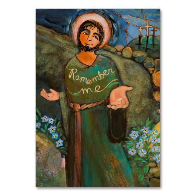 St Dismas, la carte de prière du Bon Voleur (Par défaut)