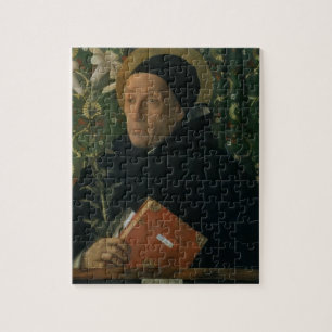 St. Dominic, 1515 (oil on canvas) Jigsaw Puzzle