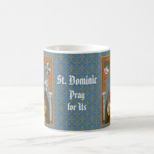 St. Dominic de Guzman (BK 011) Café Mug 2a