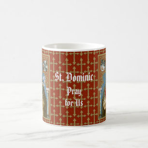 St. Dominic de Guzman (BK 011) Café Mug 2b