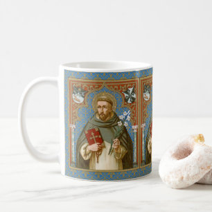 St. Dominic de Guzman (BK 011) Café Mug 3a