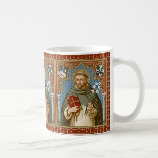 St. Dominic de Guzman (BK 011) Café Mug 3b (Droite)