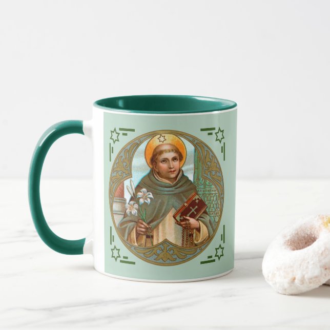 St. Dominic de Guzman (BK 07) Mug (With Donut)