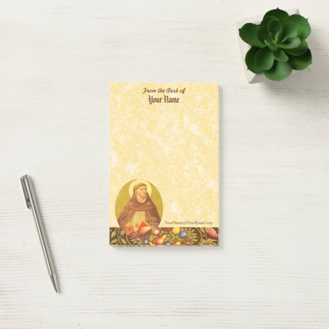 St. Dominic de Guzman (PM 02) 4"x6" Post-it Notes (Office)