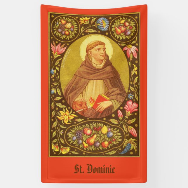 St. Dominic de Guzman (PM 02) Banner 2 (Vertical)