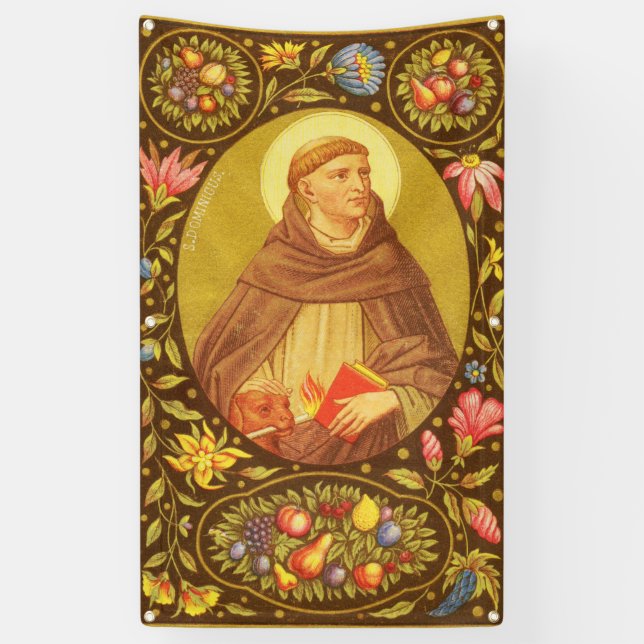 St. Dominic de Guzman (PM 02) Bannière 1 (Vertical)