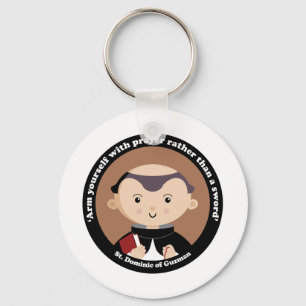 St. Dominic of Guzman Keychain