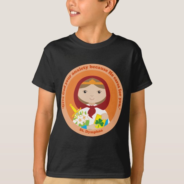 St. Dymphna T-Shirt (Front)