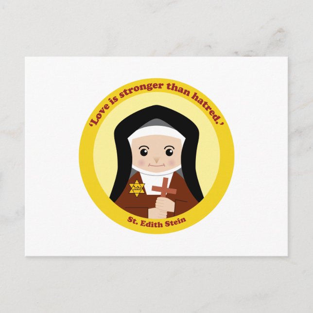 St. Edith Stein Postcard (Front)