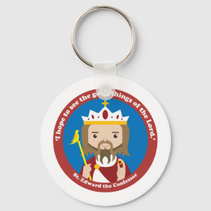 St. Edward the Confessor Keychain