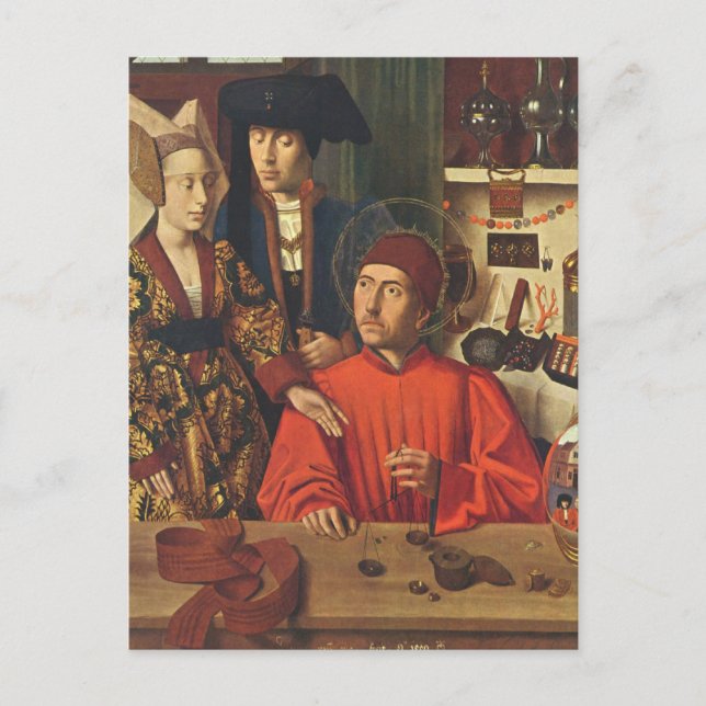 St Eligius as a Goldsmith Postcard (Front)